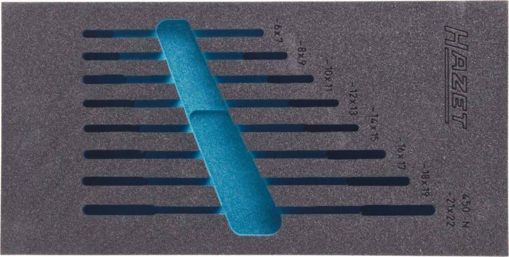 Produktbild Hazet 2-Komponenten leere Weichschaumeinlage 163-95L L x B 342 x 172 mm