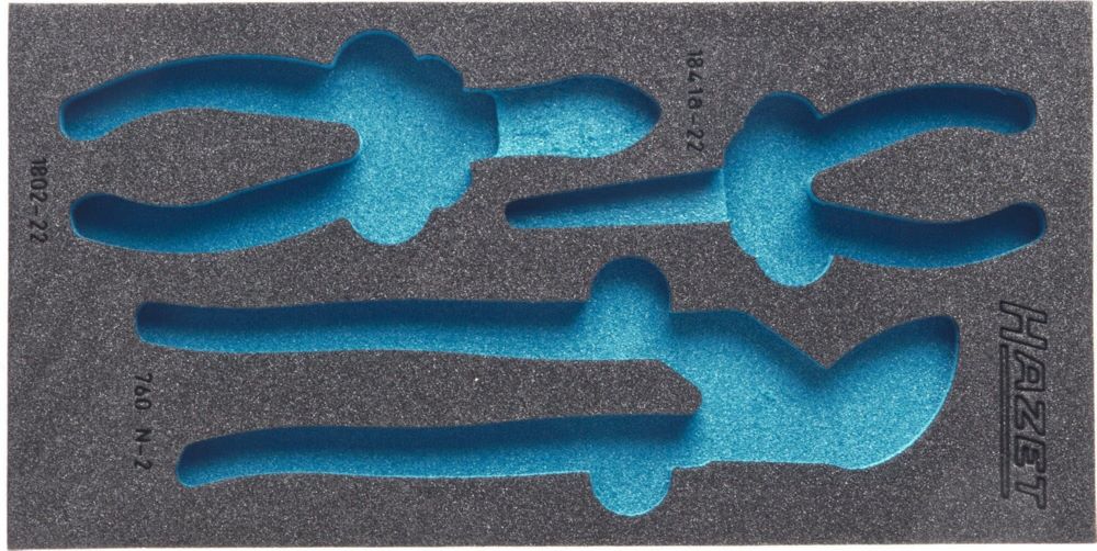 Produktbild Hazet 2 Komponenten Weichschaumeinlage 163 - 96 Liter L 342 x B 172 mm