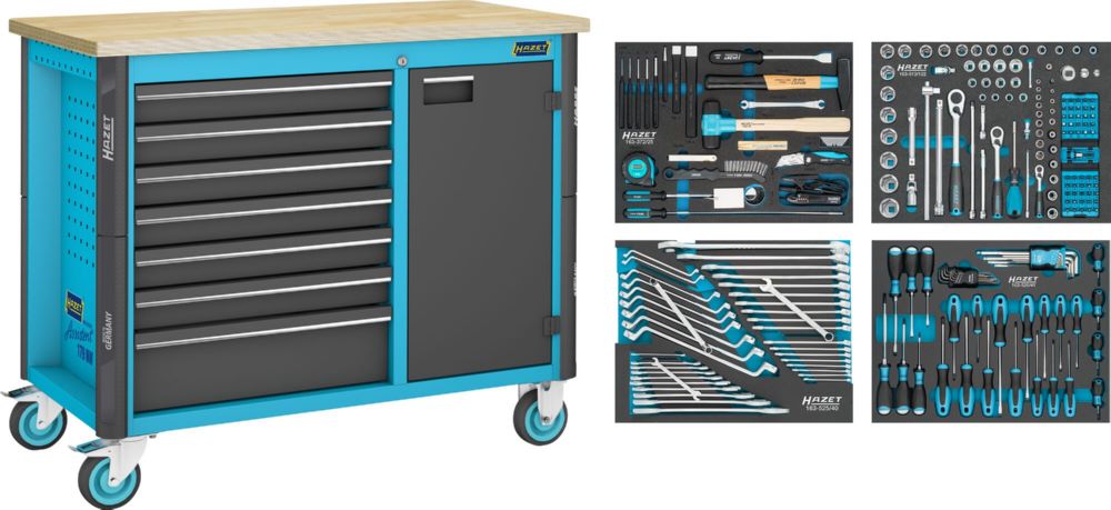 Produktbild Hazet Fahrbare Werkbank Assistent 179NW 230 Teilen L 1150 x B 600 x H 964 mm bild 6