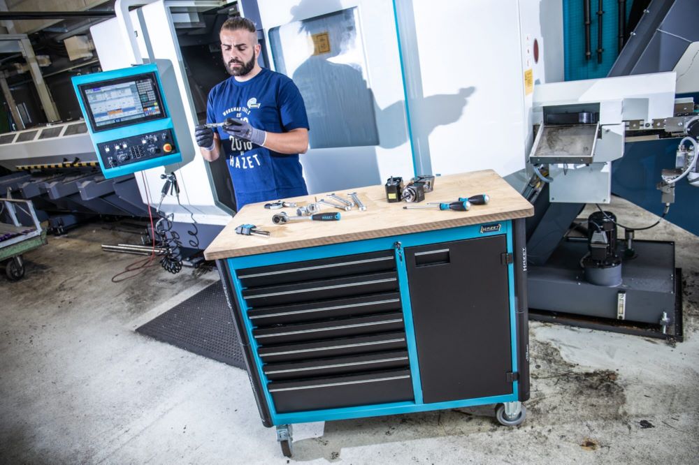 Produktbild Hazet Fahrbare Werkbank Assistent 179NW  Tiefe 1150 mm x Breite 600 mm x Höhe 964 mm bild 3