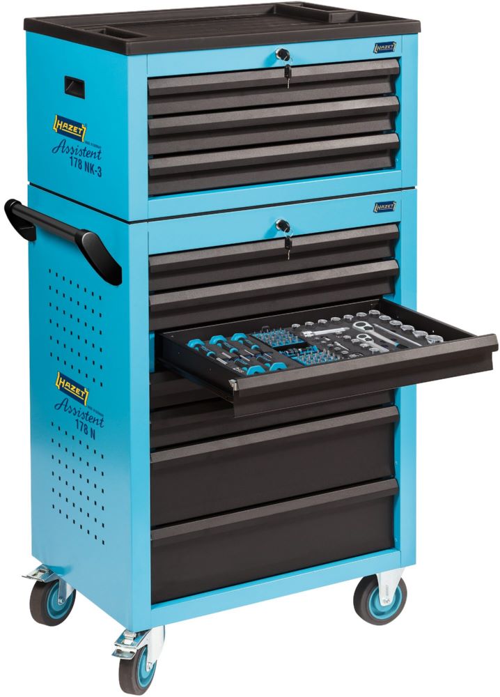 Produktbild Hazet Werkstattwagen Assistent 178N-10 dynamische Tragkraft 480 kg 781 x 498 x 1410 mm bild 6
