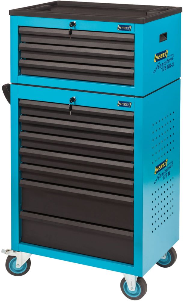 Produktbild Hazet Werkstattwagen Assistent 178N-10 dynamische Tragkraft 480 kg 781 x 498 x 1410 mm bild 8