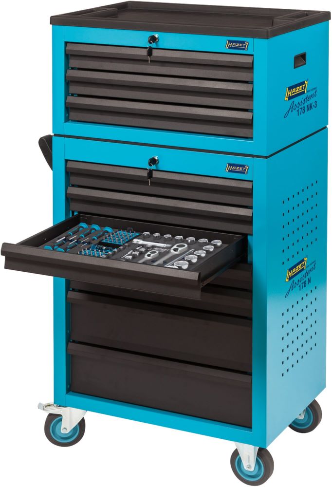 Produktbild Hazet Werkstattwagen Assistent 178N-10 dynamische Tragkraft 480 kg 781 x 498 x 1410 mm bild 9