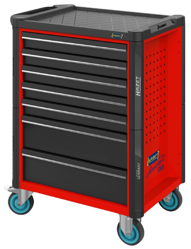 Produktbild Hazet Werkstattwagen Assistent 179N mit 7 Schubladen rot 785 x 518 x 1020 mm bild 6