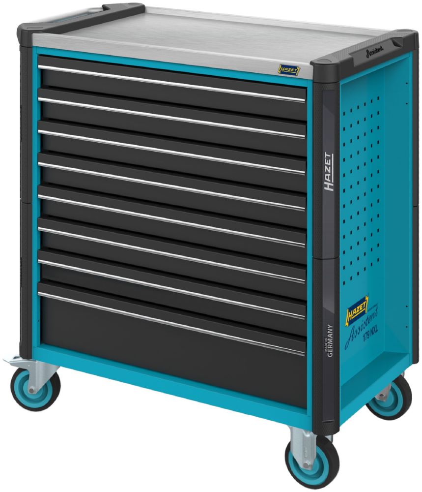 Produktbild Hazet Werkstattwagen Assistent 179NXL 7 schmale Schubladen 959 x 185 x 1020 mm bild 10