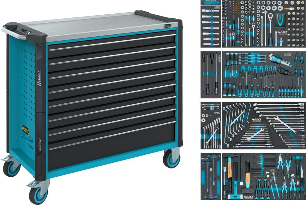 Produktbild Hazet Fahrbare Werkstattwagen Assistent 179NXXL T 1133 mm x B 518 mm x H 1020 mm