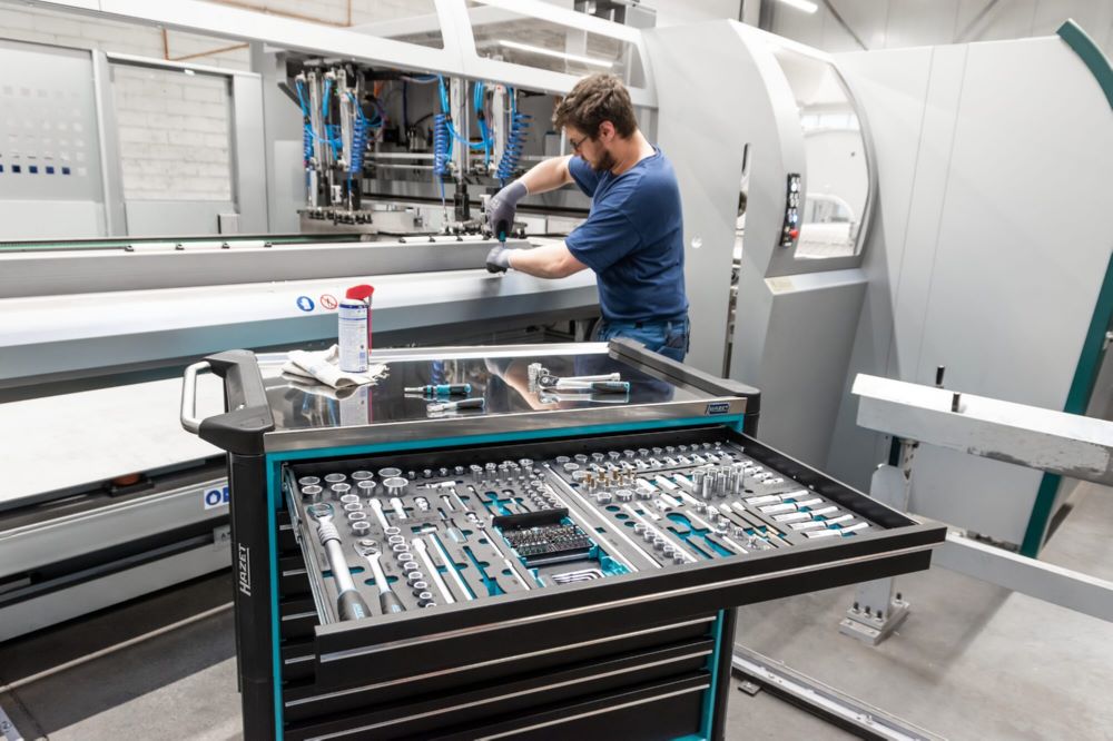 Produktbild Hazet Fahrbare Werkstattwagen Assistent 179NXXLD L 1167 x B 642 x  H 1020 mm bild 5