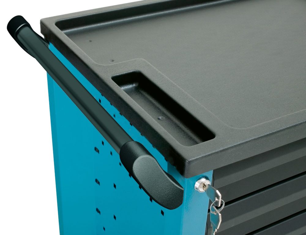 Produktbild Hazet Werkstattwagen Assistent 177 fahrbar mit Sortiment 217 teilig 498 x 780 x 915 mm bild 2