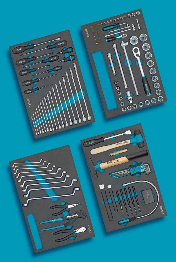 Produktbild Hazet Werkzeugsortiment 0-7/117 Mechanik PKW mit 117 Teilen