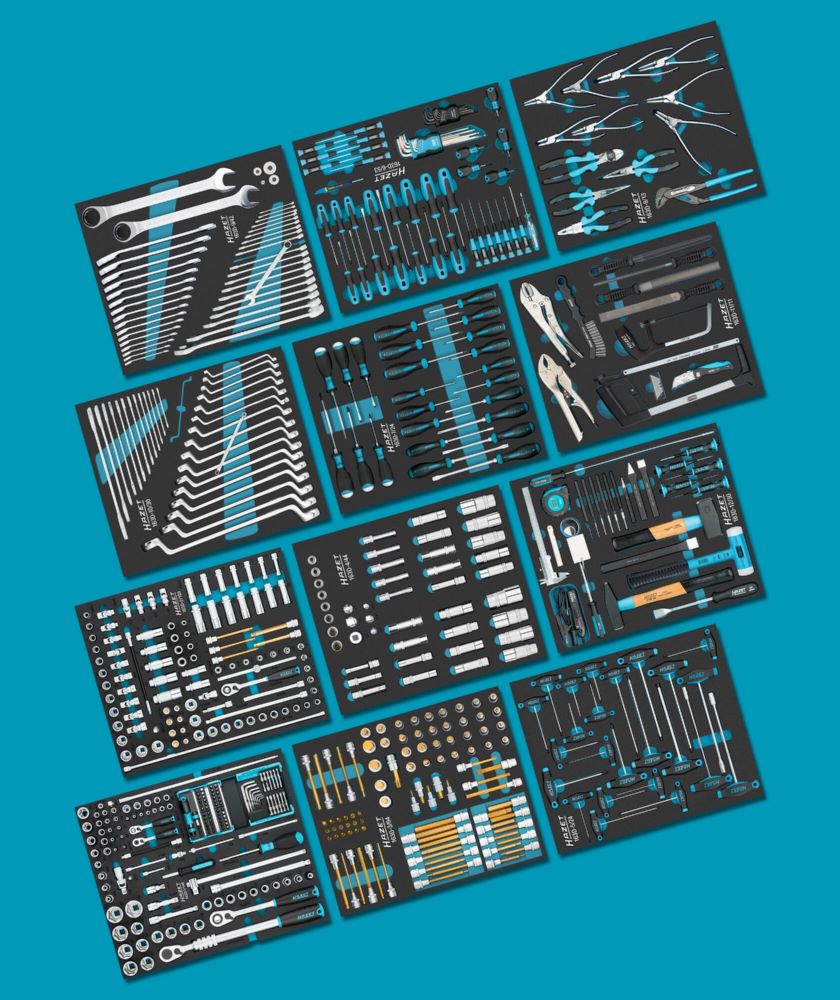 Produktbild Hazet Werkzeug Sortiment 0-179NXXLD/616 616 Teile