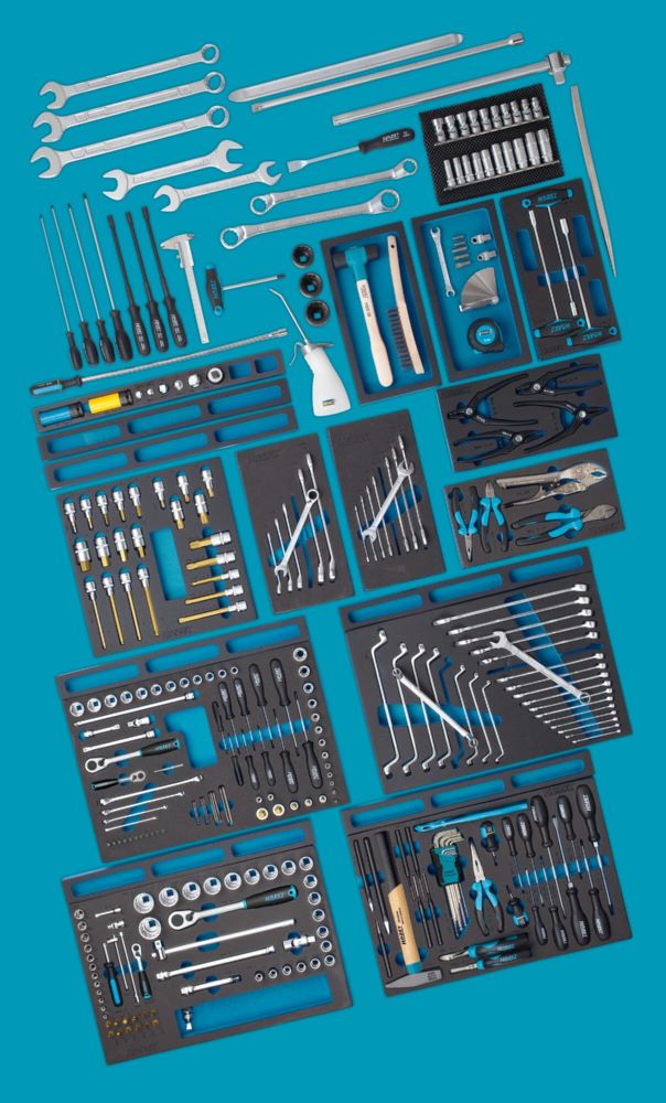 Produktbild Hazet Werkzeug Sortiment MERCEDES-BENZ 0-2700-163/296 296 Teile