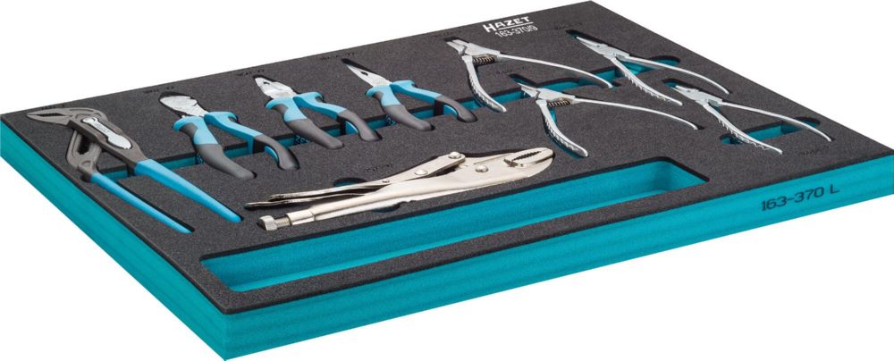 Produktbild Hazet Zangen Satz 163-370/9 E4-E20 3-36 9 teilig bild 2