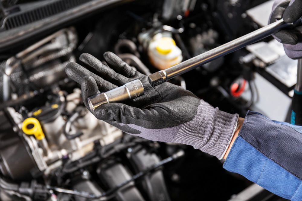 Produktbild Zündkerzen Steckschlüsseleinsatz 900AKF 1/2 Zoll 12,5 mm Vierkant Außen Sechskan bild 4