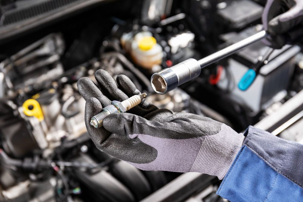 Produktbild Zündkerzen Steckschlüsseleinsatz 880KF Außen Sechskant Profil SW 20,8 mm bild 2