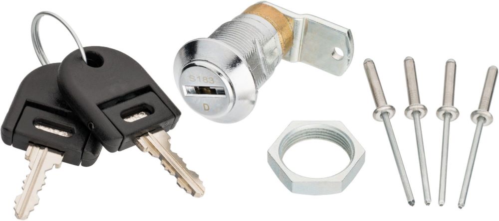 Produktbild Hazet Zylinderschloss 179N-08A mit 2 Schlüsseln für Werkstattwagen Assistent