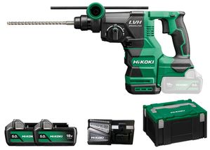 Produktbild Hikoki Akku Bohr und Meißelhammer Set DH1826DA 5,0 Ah