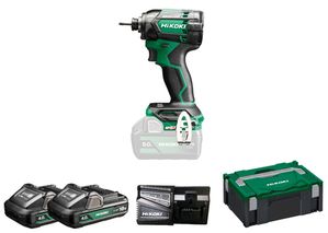 Produktbild Hikoki Akku Schlagschrauber 1/4 Zoll Set WH18DC 4,0 Ah