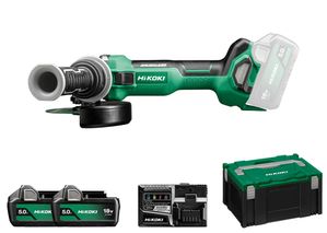 Produktbild Hikoki Akku Winkelschleifer 125 mm Set G1813DA 5,0 Ah