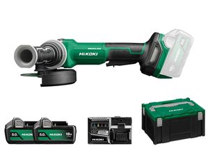 Produktbild Hikoki Akku Winkelschleifer 125 mm Set G1813DF 5,0 Ah