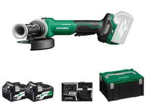 Produktbild Hikoki Akku Winkelschleifer 125 mm Set G3613DF 2,5 Ah