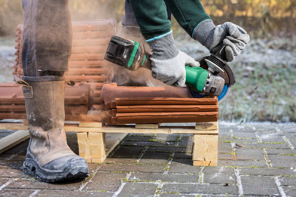 Produktbild Akku Winkelschleifer M14 x 2 LED Licht G3615DVEW4Z bild 9