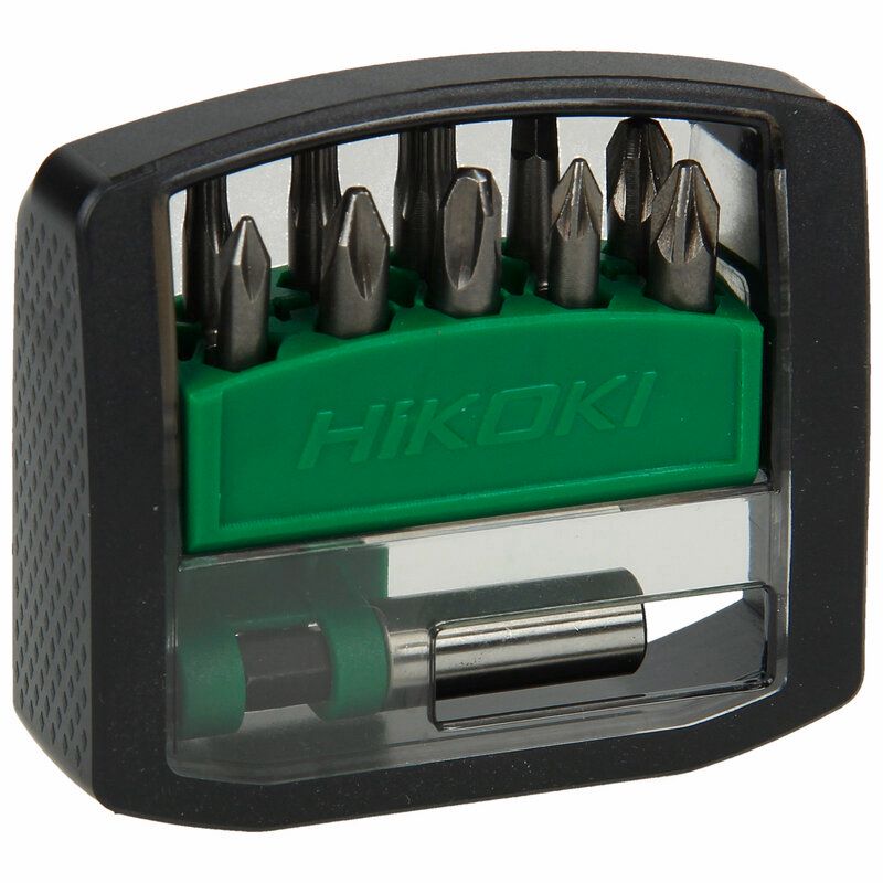 Produktbild Hikoki Bit Box 1/4 Zoll 25 mm mit magnetischem Bithalter 11 teilig