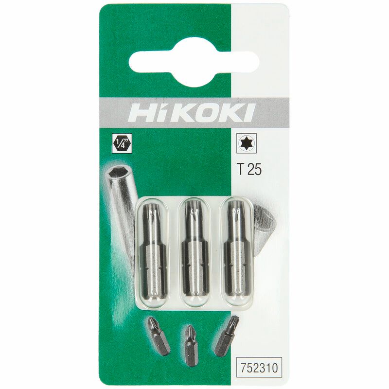 Produktbild 3 Bits 1/4" T25, 25mm bild 2