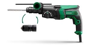 Produktbild Hikoki Bohr und Meißelhammer DH26PMC SDS plus 13 mm 830 Watt