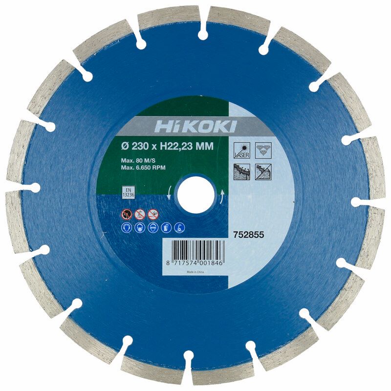 Produktbild Diamanttrennscheibe 115 x 10 x 22,23 mm Beton laser bild 4