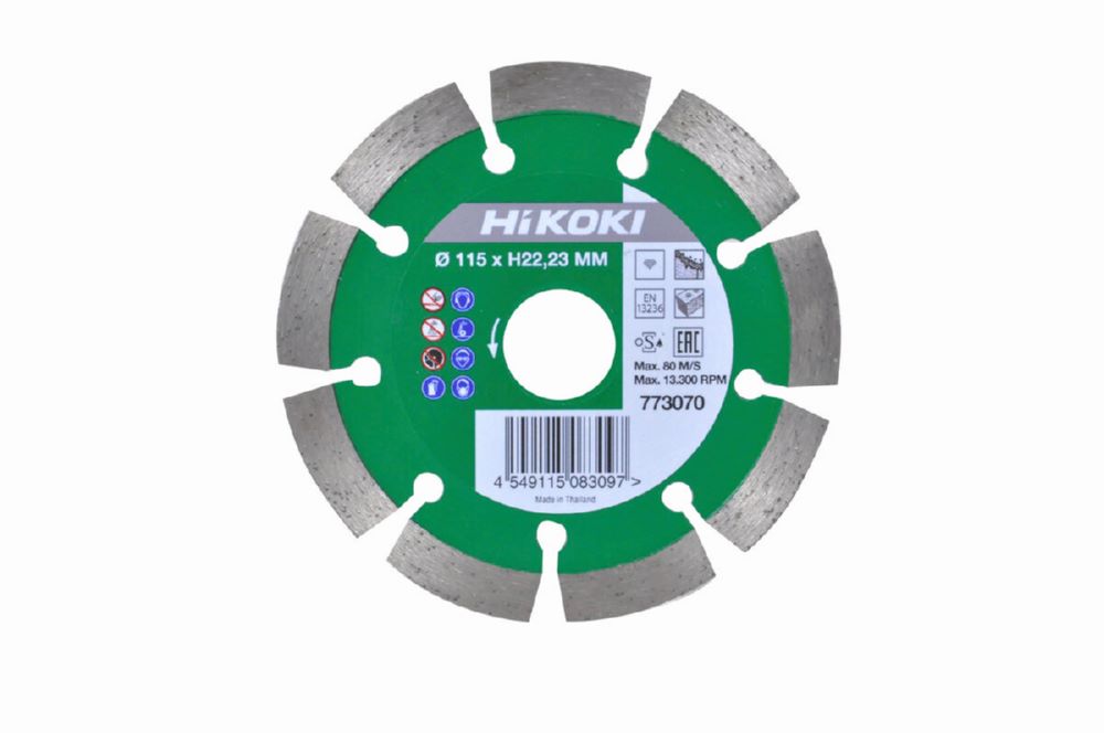 Produktbild Diamanttrennscheibe 115x10,0x22,23 mm Universal ds bild 6