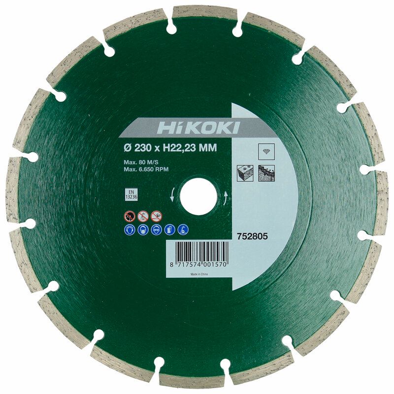 Produktbild Diamanttrennscheibe 125x10,0x22,23 mm Universal ds bild 4