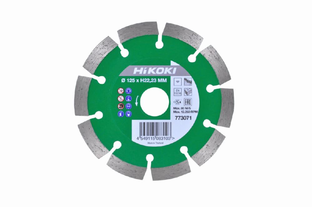 Produktbild Diamanttrennscheibe 125x10,0x22,23 mm Universal ds bild 6