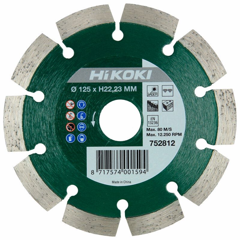 Produktbild Hikoki Diamanttrennscheibe 300 x 10 x 22,23 mm Universal laser