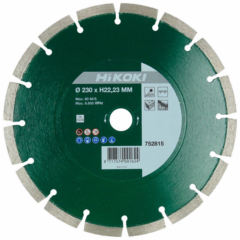 Produktbild Diamanttrennscheibe 300 x 10 x 22,23 mm Universal laser bild 3