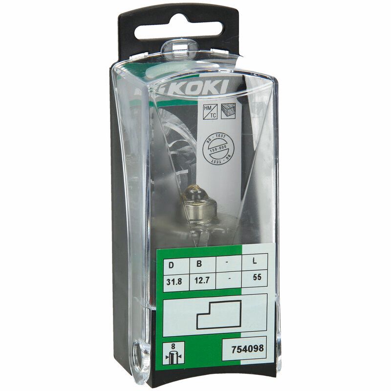 Produktbild Falzfräser 8 mm mit Kugellager 31,8 x 55 x 9,5 mm bild 2