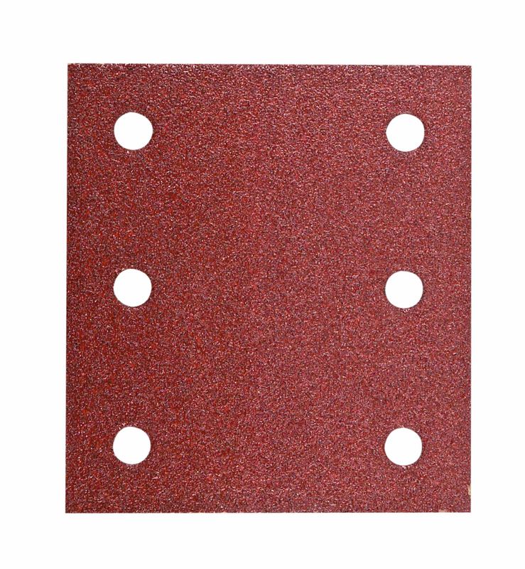 Produktbild Hikoki 10 Haftschleifblätter 114 x 104 mm Körnung P180 Rot