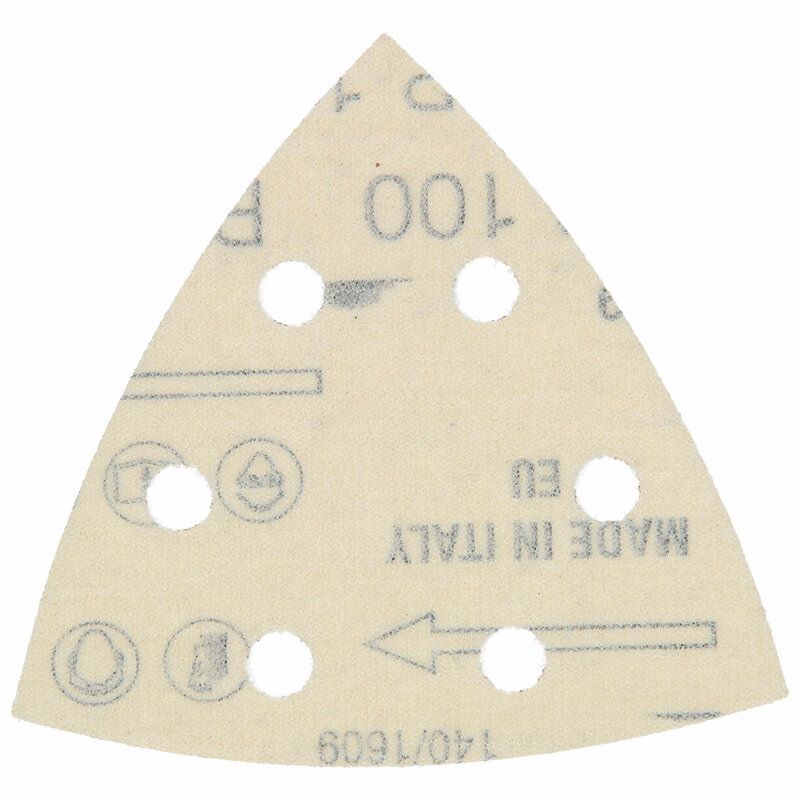 Produktbild 10 Haftschleifblätter 93mm P100, Rot bild 3