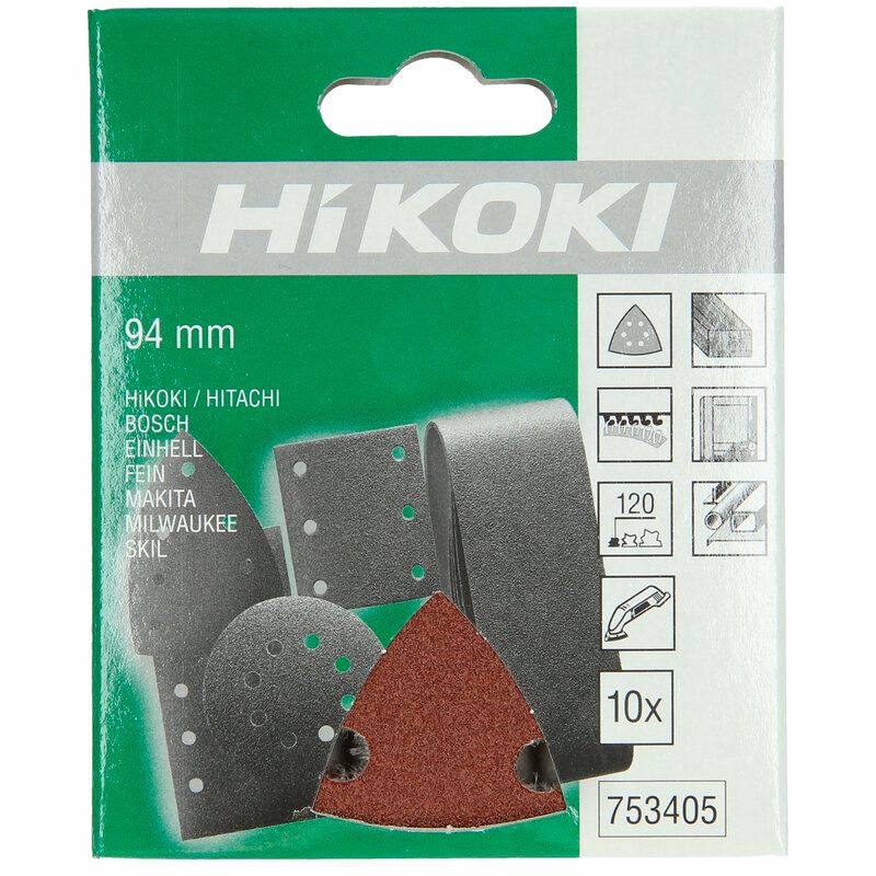 Produktbild 10 Haftschleifblätter 93mm P120, Rot bild 2