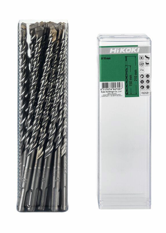 Produktbild Hikoki 25 HM Hammerbohrer SDS Plus 2 Schneider 10 x 150 mm 210 mm