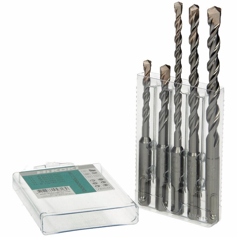 Produktbild HM Hammerbohrerset SDS Plus 6 8 x 110 mm 6 8 10 x 160 mm bild 2