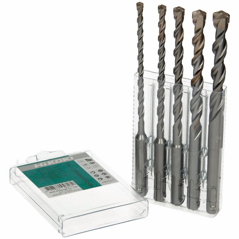 Produktbild HM-Hammerbohrerset SDS-Plus (5-teilig) 5/6/8/10/12 x 160 mm bild 2