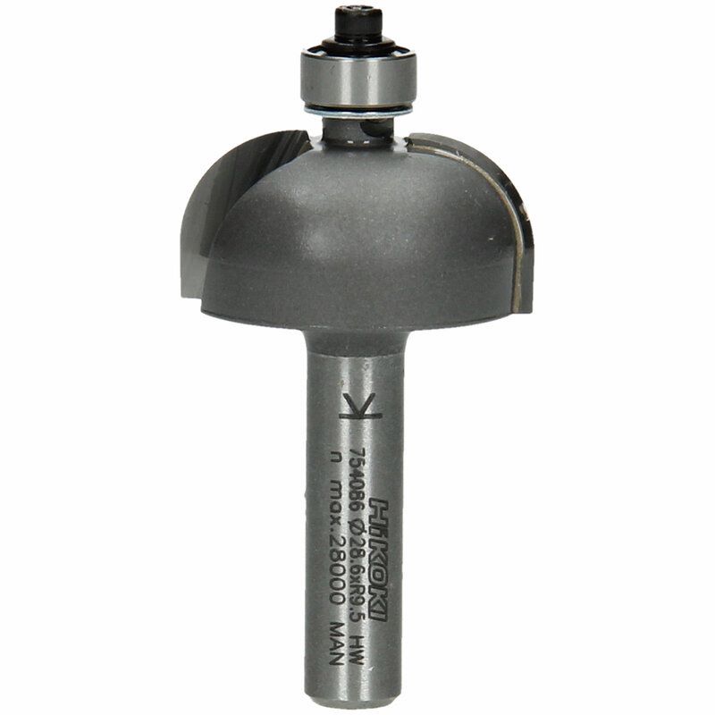 Produktbild Hikoki Hohlkehlfräser 8 mm mit Kugellager 28,6 x 55 x 9,5 mm