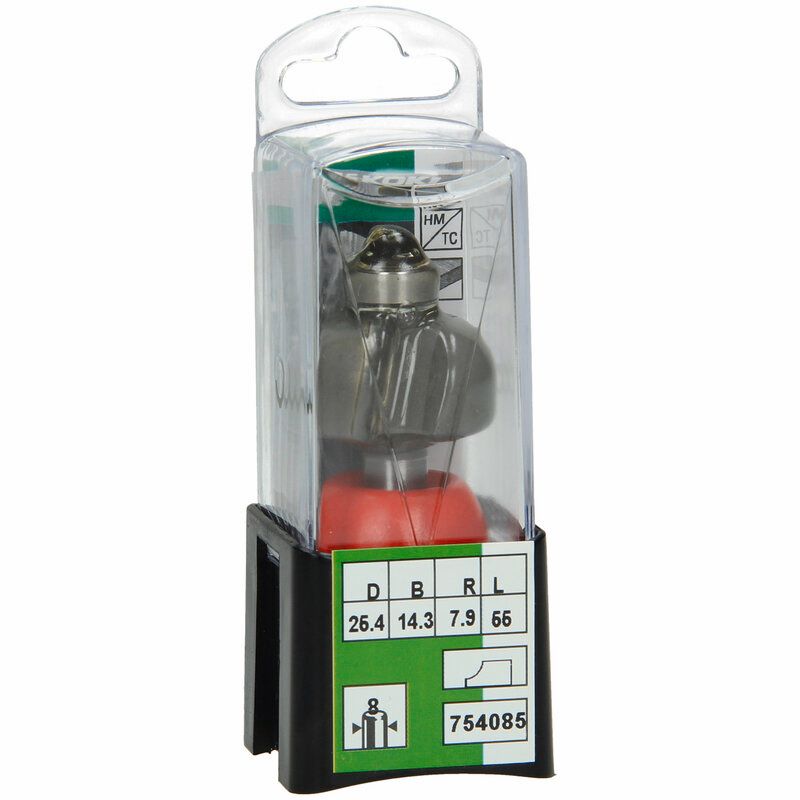 Produktbild Hohlkehlfräser rund 8 mm mit Kugellager 25,4 x 55 x 7,9 mm bild 3