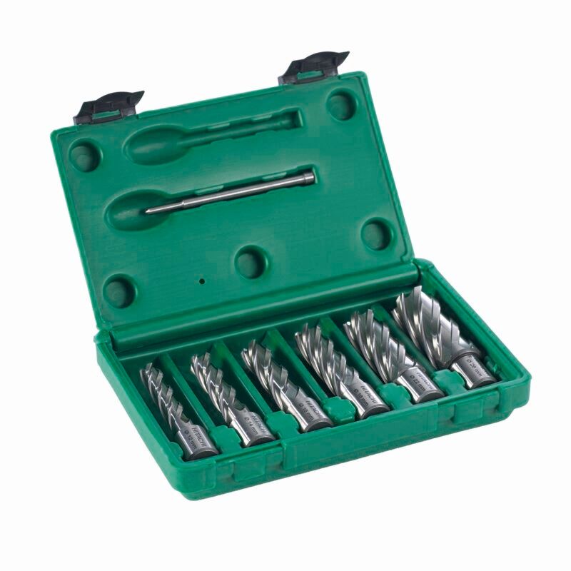 Produktbild Kernbohrer Set HSS 2 x 14 18 22 x 30 mm mit Auswerfstift bild 7