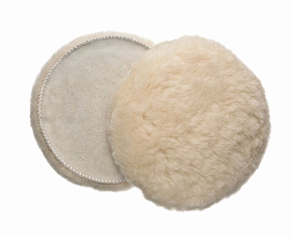 Produktbild Hikoki Lammfellhaube 180 mm mit Klett weiß