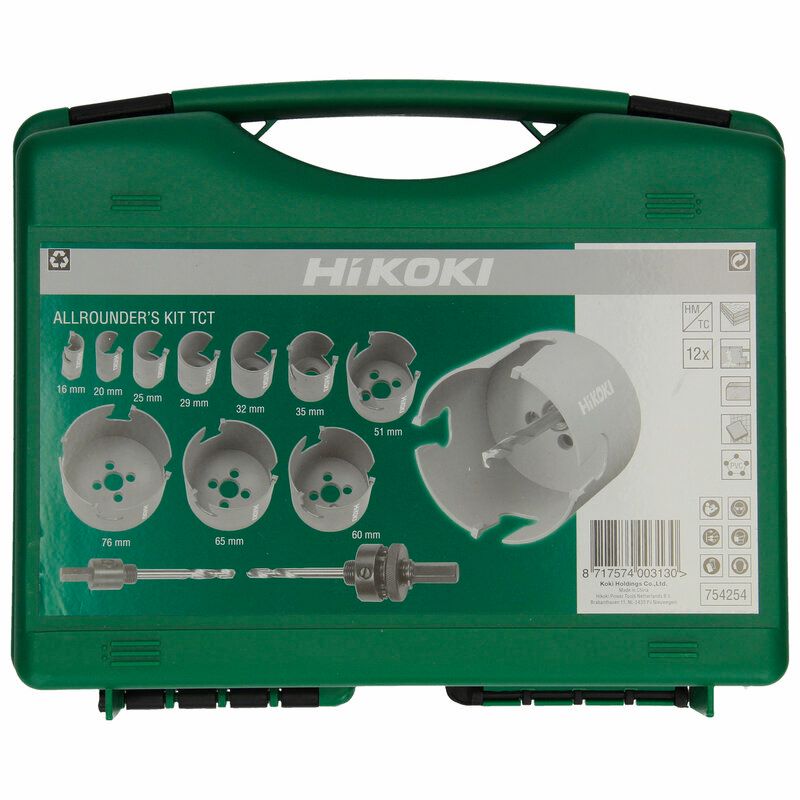 Produktbild Lochsägensortiment Hartmetallbestückt Allround 12 teilig bild 2