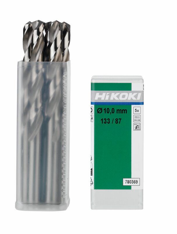 Produktbild Hikoki 5 Metallbohrer HSS G DIN 338 9,5 x 81 mm 125 mm