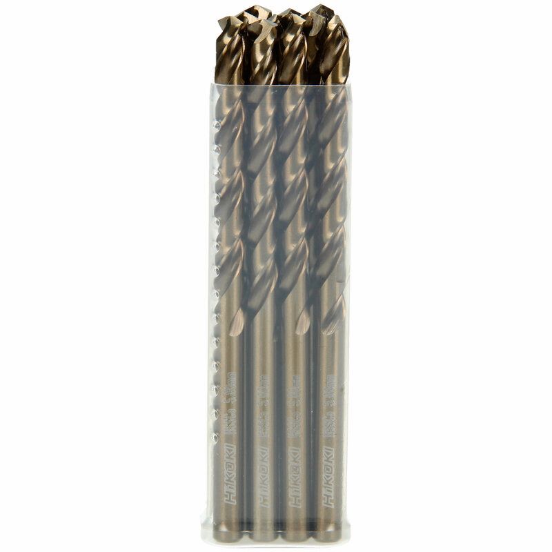 Produktbild Hikoki 10 Metallbohrer HSS Co DIN 338 5 x 52 mm 86 mm