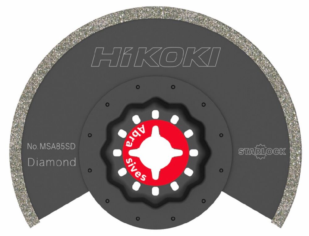Produktbild Hikoki Multitool Blatt Abrasiv Diamant 85 x 1,8 mm Starlock MSA85SD