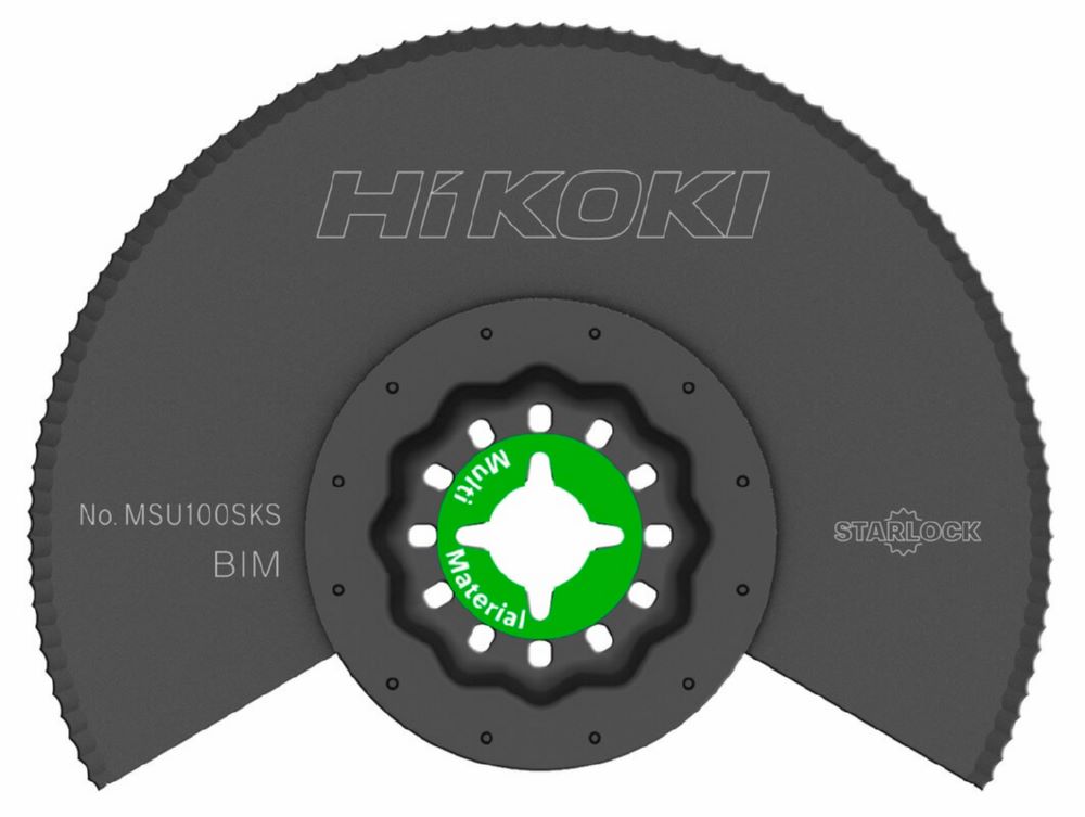 Produktbild Hikoki Multitool Blatt 100 mm multi material BIM Starlock MSU100SKS